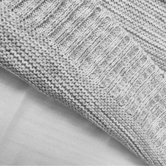 Anthropologie fringe mixed materials sweater XS - Picture 8 of 9